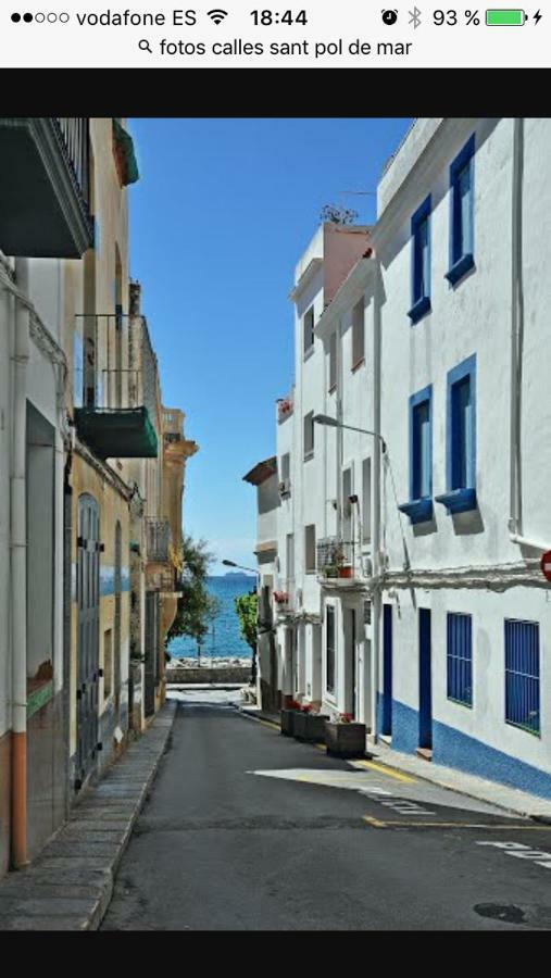 Apartament Can Carlota Sant Pol De Mar Zewnętrze zdjęcie